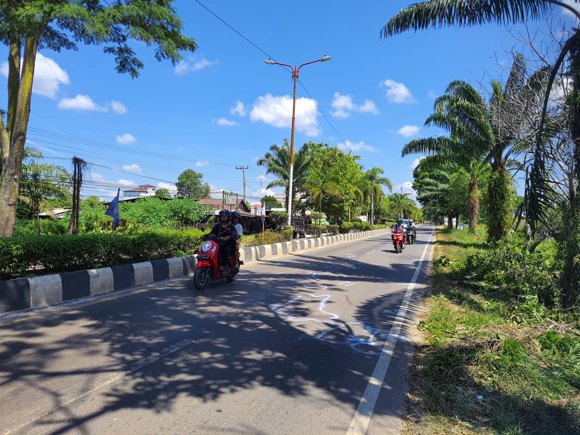 lokasi kejadian laka maut korban pasutri