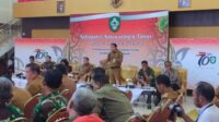 Rapat panitia pemilihan kepala desa di rumah jabatan bupati Kotim