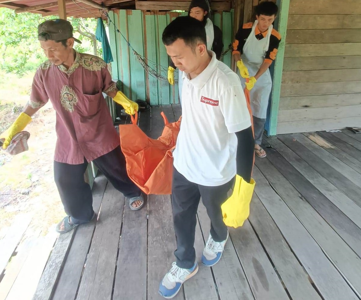 penemuan mayat palangka raya