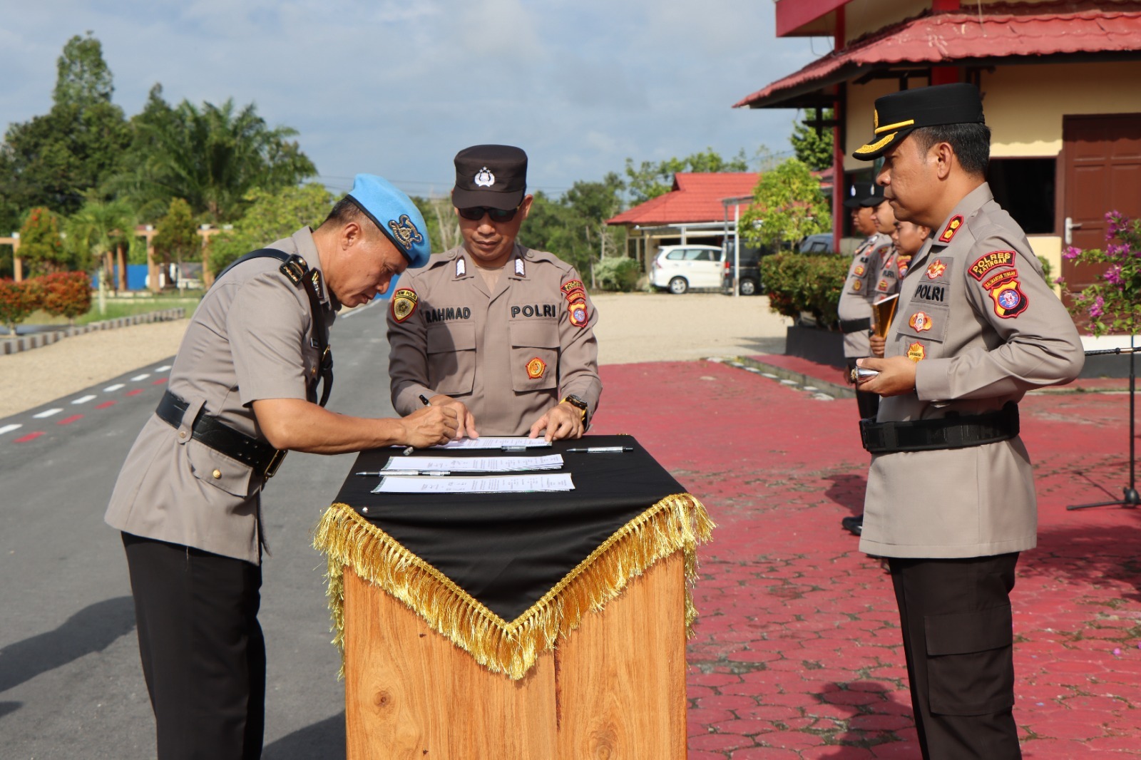 sertijab polres katingan