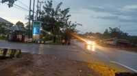 jalan depan rsud lamandau