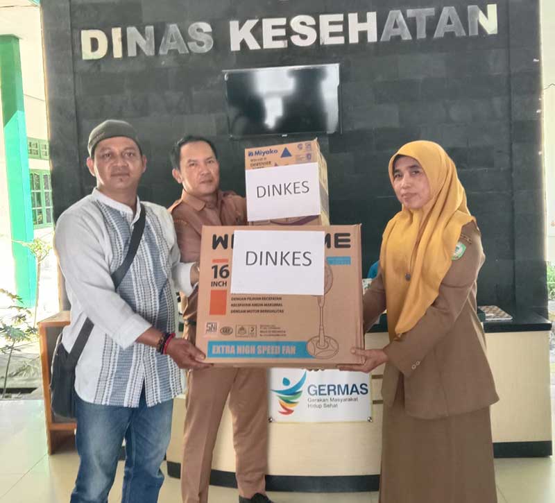 hadiah gowes dari dinas kesehatan