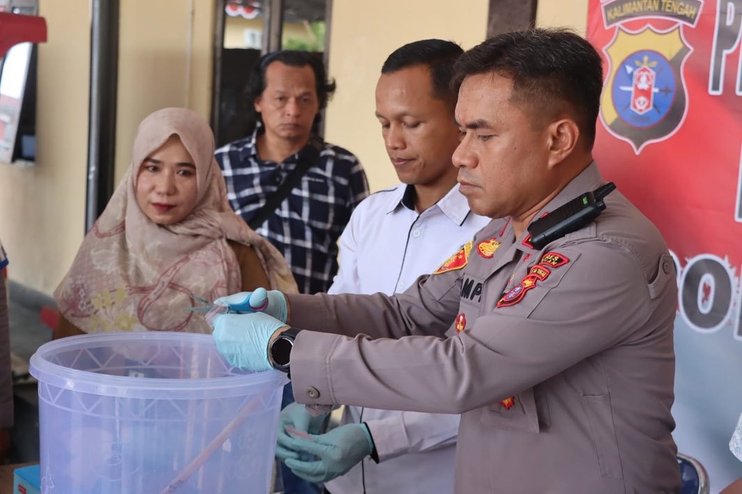 musnahkan sabu