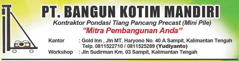 pt bangun kotim