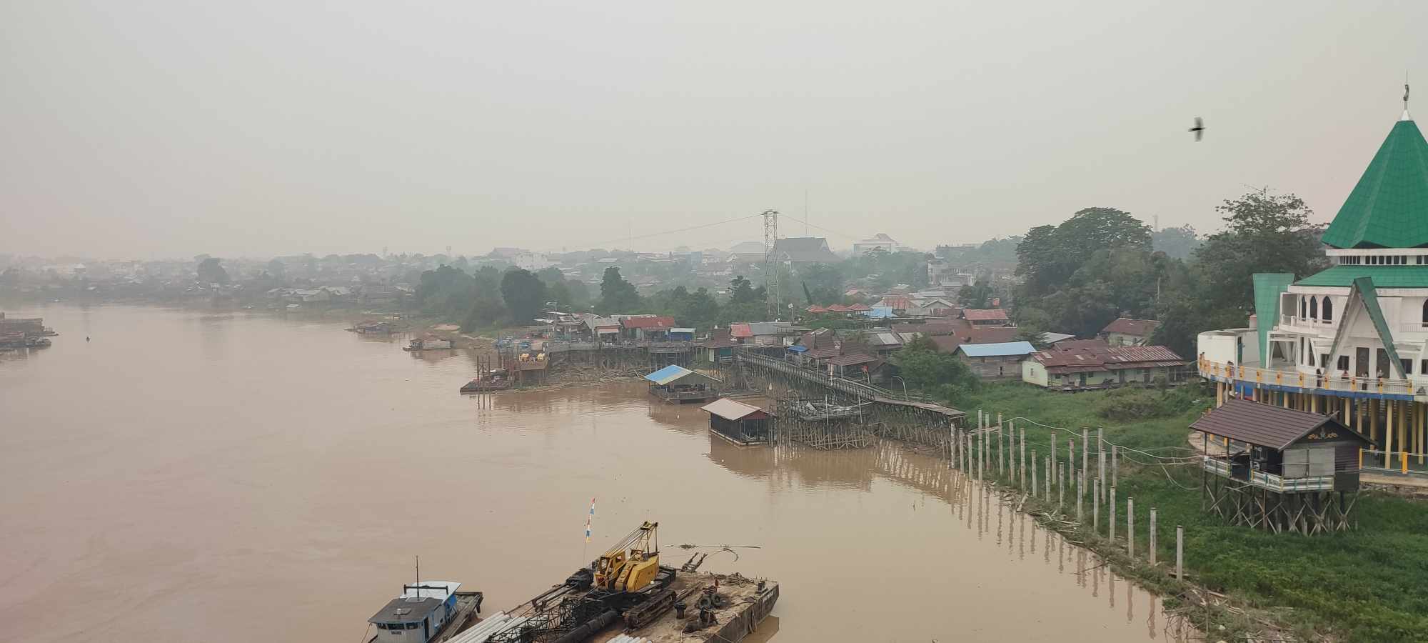 kabut asap palangka raya