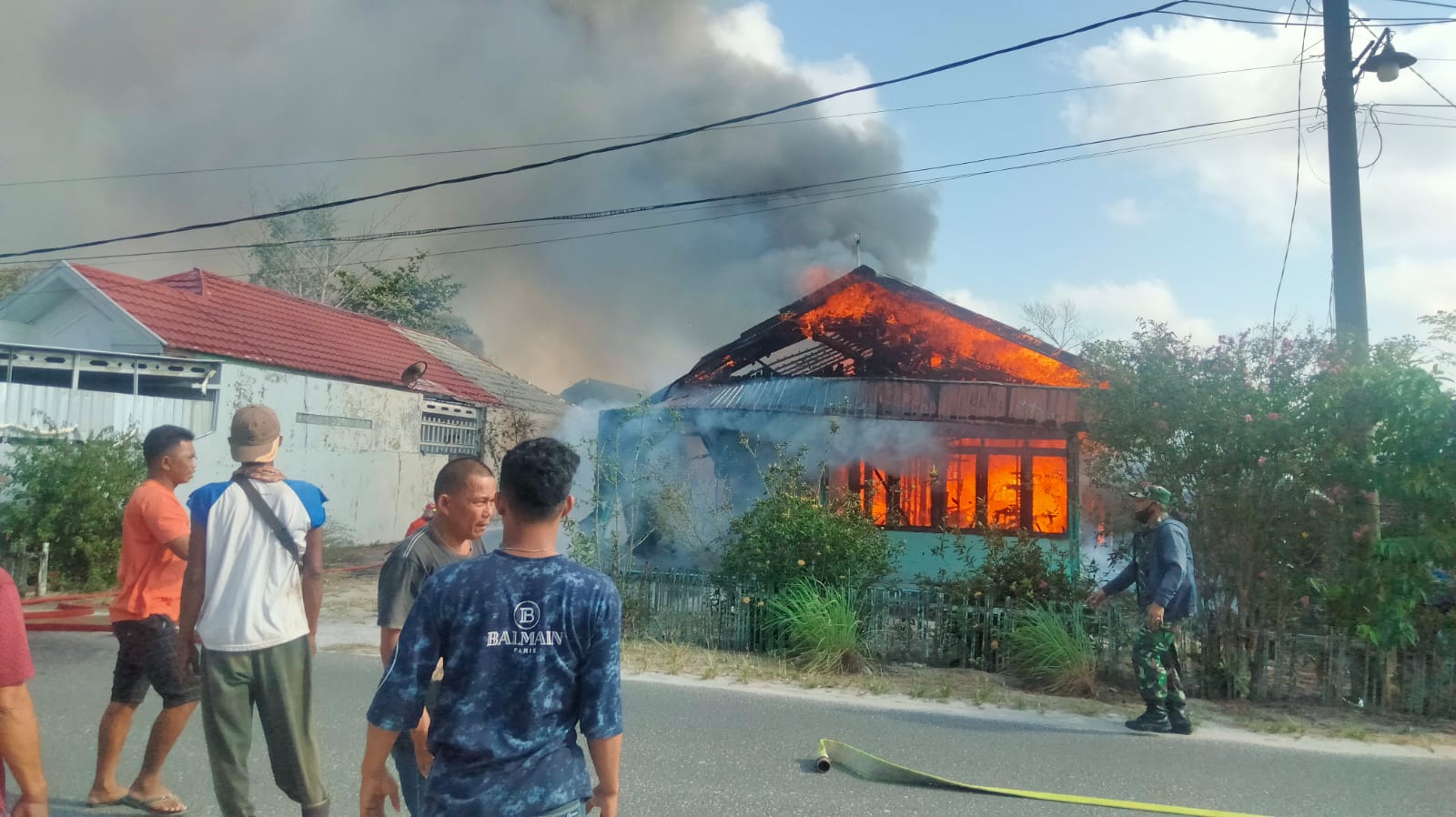 kebakaran rumah