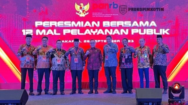 persemian mall pelayanan publik
