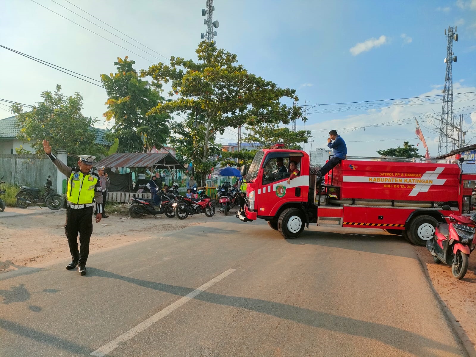 kebakaran gudang
