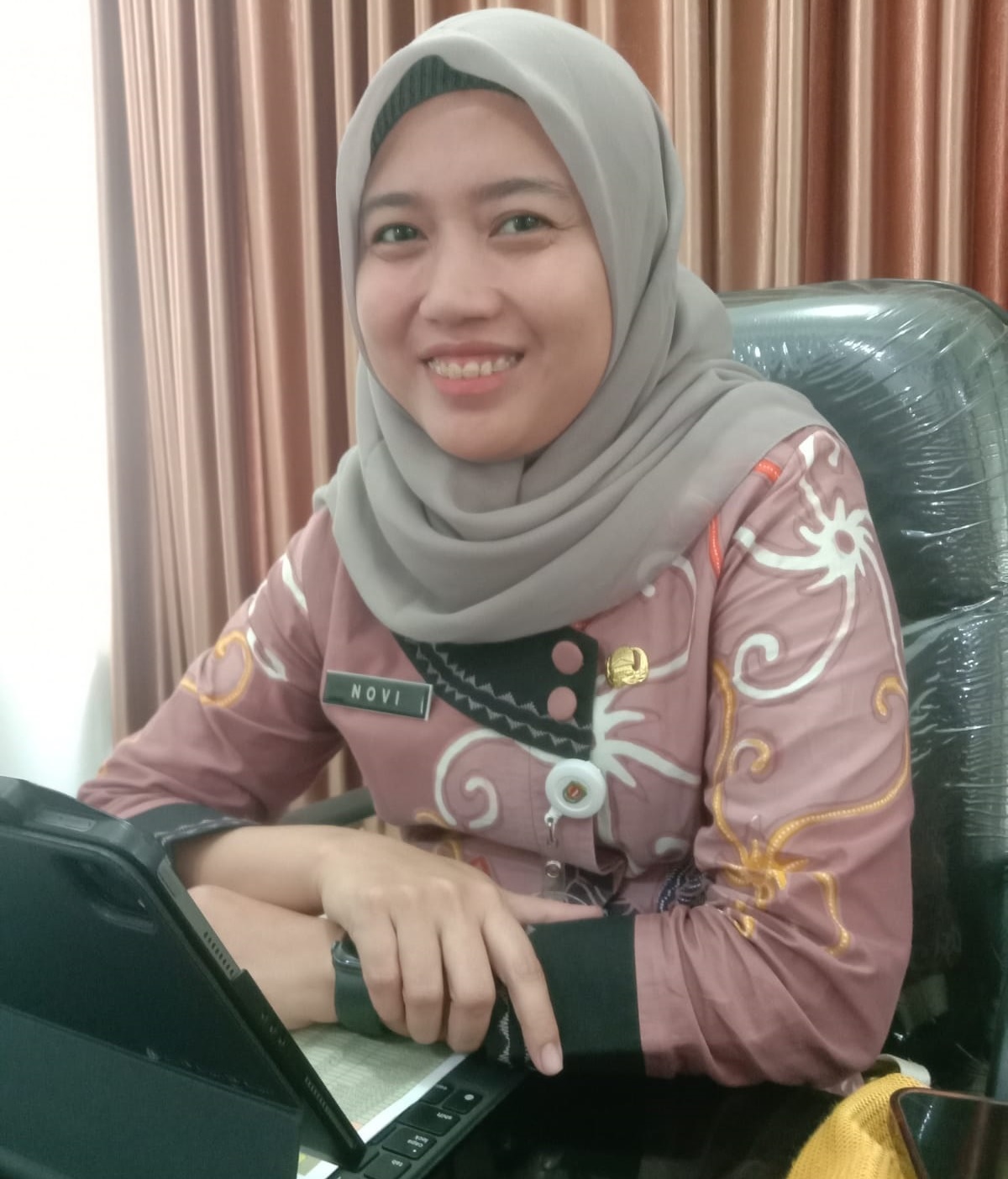 Kepala Bidang Pencegahan dan Pengendalian Penyakit Dinkes Katingan, Noviyanti Israhayu