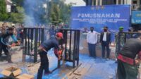 pemusnahan barang bea cukai