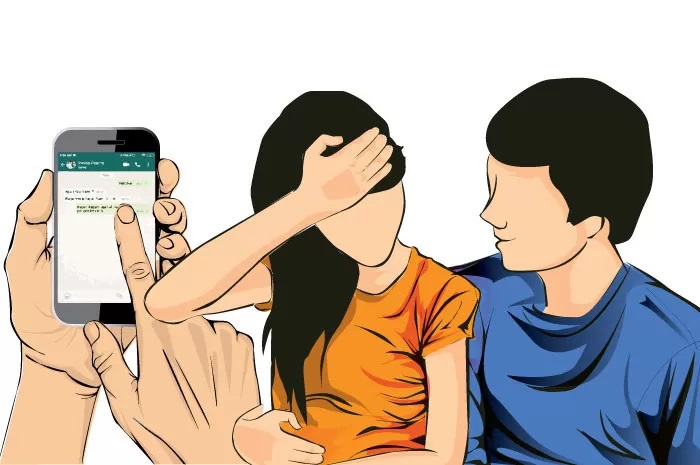 ilustrasi prostitusi online