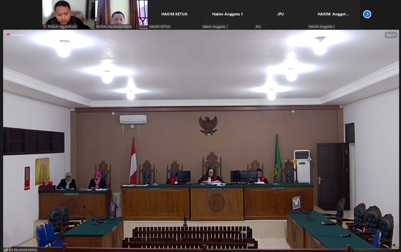 sidang korupsi kapuas
