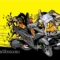 Ilustrasi kecelakaan sepeda motor