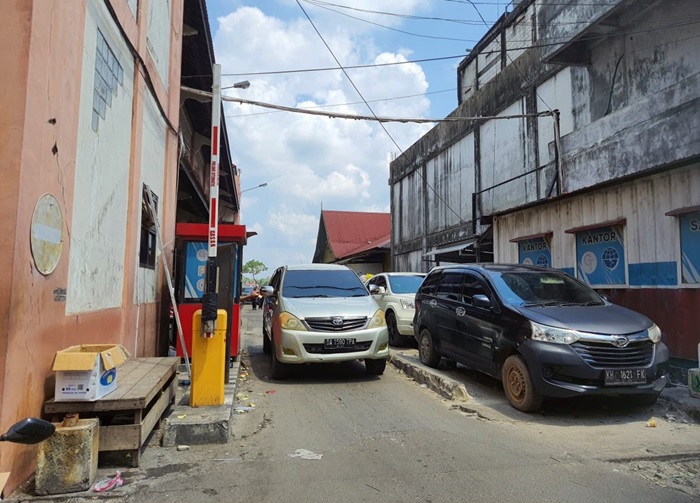 portal parkir pasar PPM