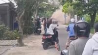 mobil terbakar