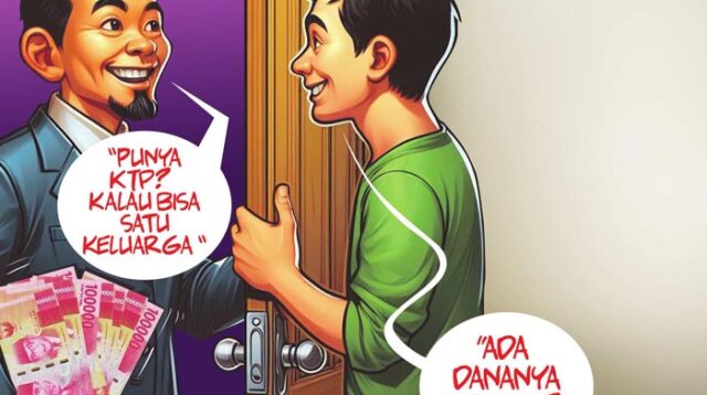 ilustrasi money politik