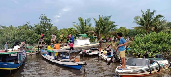 bocah disambar buaya