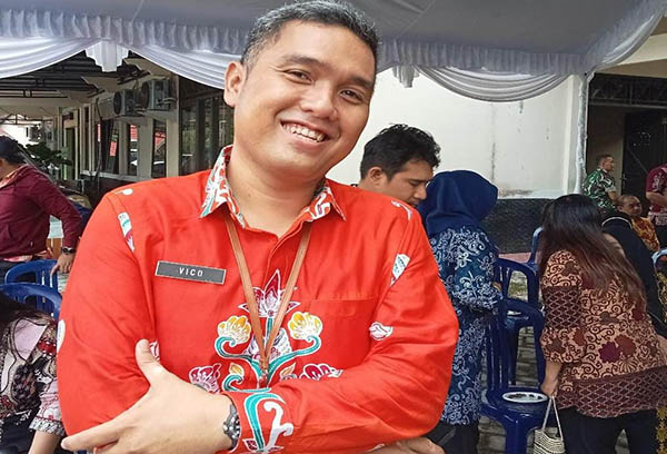 aprae vico ranan, sekretaris disdik palangka raya