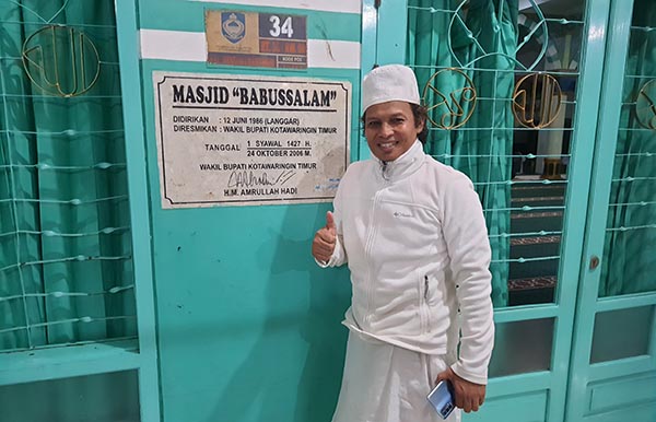 Ketua Takmir Masjid Babussalam Rusdiyanto