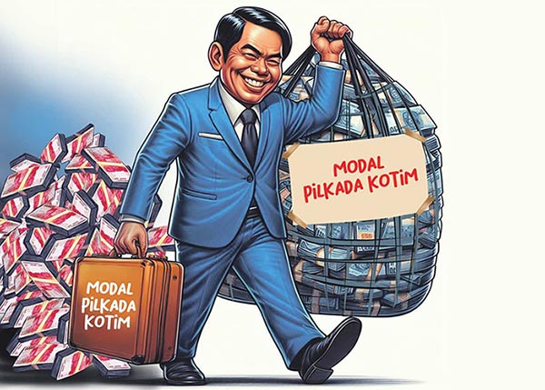 ilustrasi modal pilkada