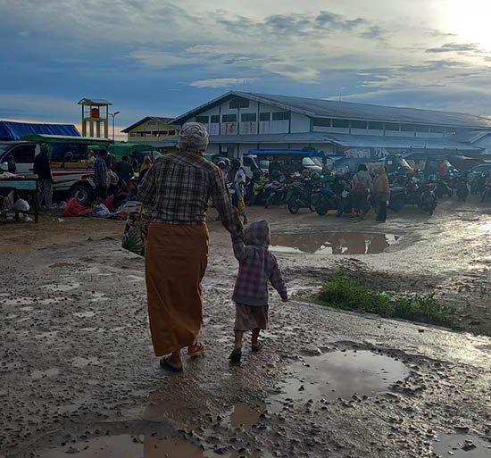 pasar subuh lamandau