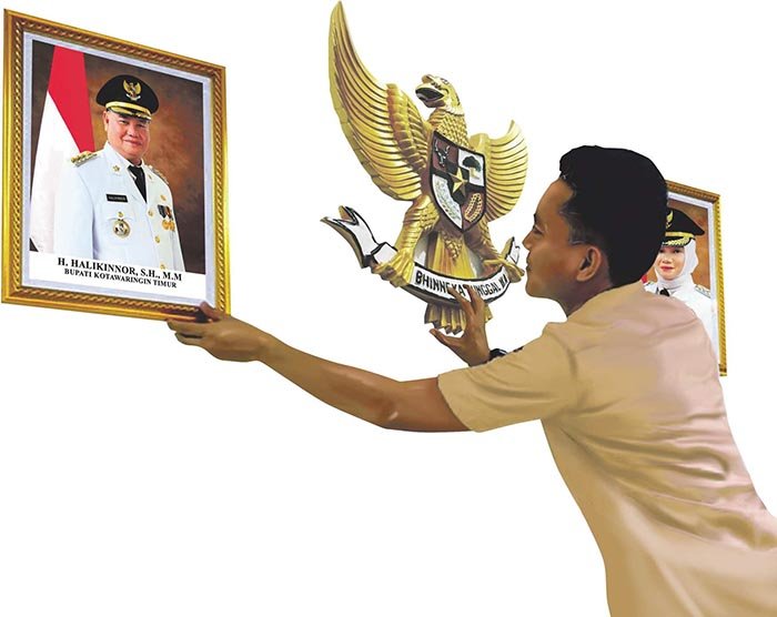 ilustrasi bupati kotim