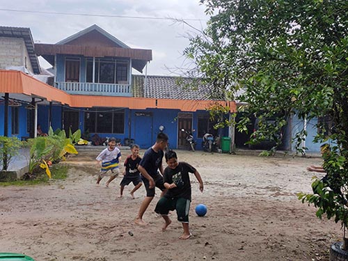 ceria langganan banjir