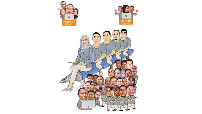 karikatur tim radar