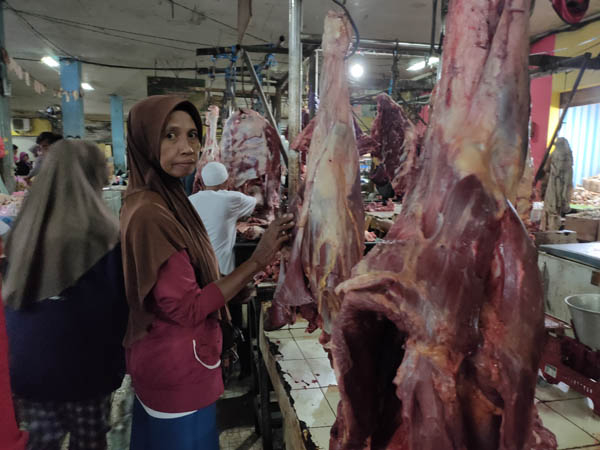 penjual daging