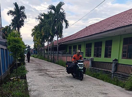 jalan iskandar 29 rusak