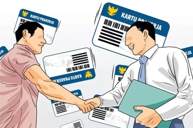 ilustrasi kartu prakerja