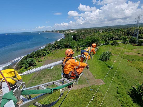 PLN bertegangan