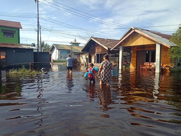 banjir kota sampit