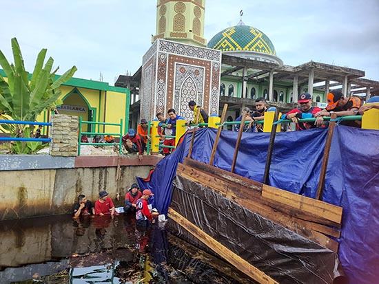 penanganan banjir sampit