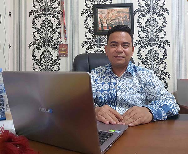 Ketua KPU Kotim Muhammad Riqfi