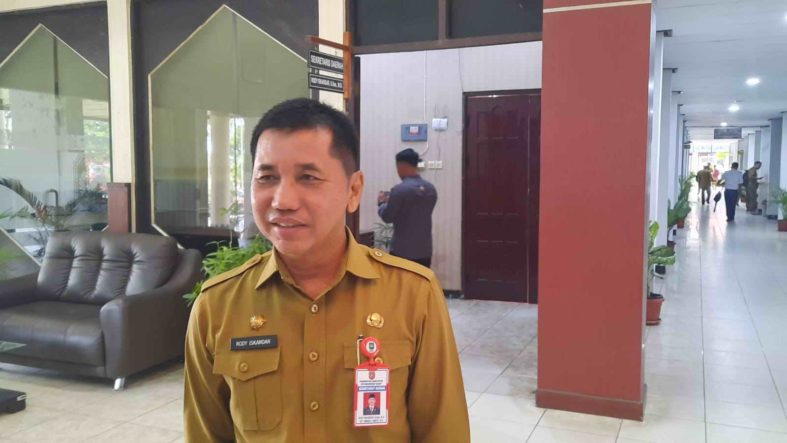 Sekda Kobar Rody Iskandar