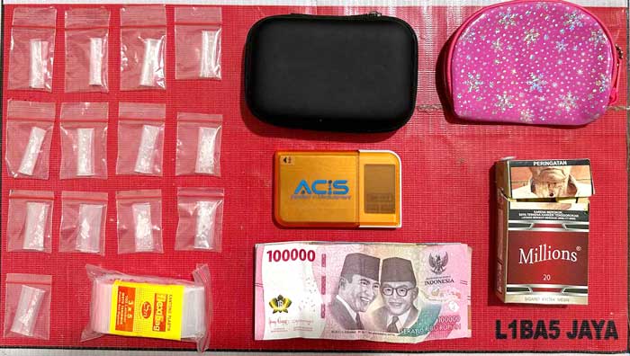barang bukti narkoba