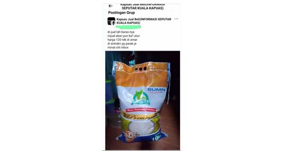 beras pasar murah