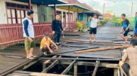 perbaikan jalan kayu raja seberang