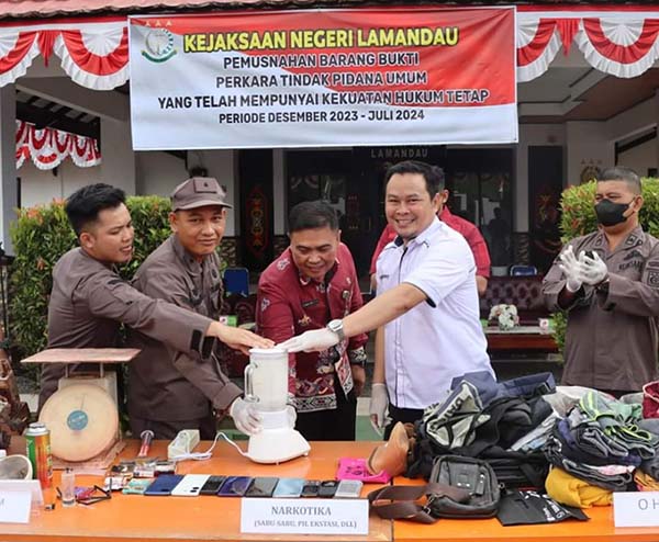 pemusnahan narkoba