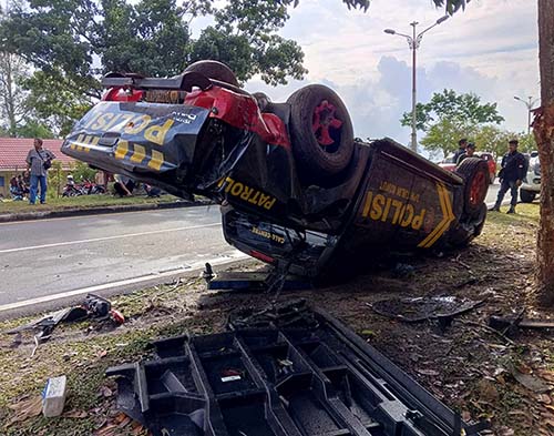polisi kecelakaan
