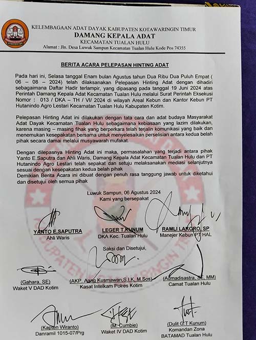 hinting adat