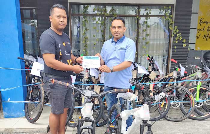dua unit sepeda dari polres kotawaringin timur
