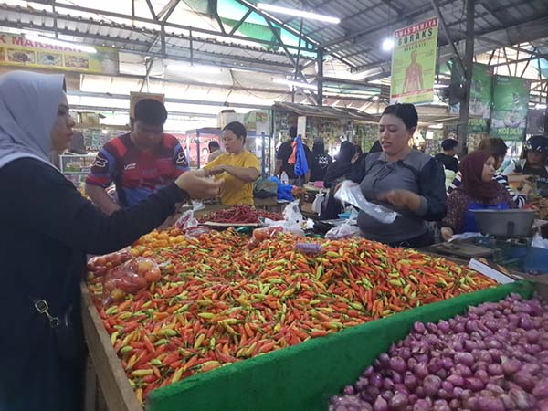 harga bawang dan cabai