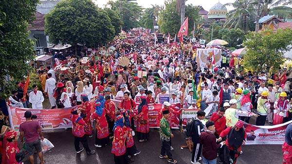 Pawai Pembangunan HUT RI 2024