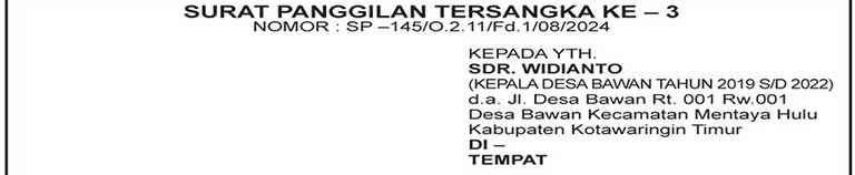 surat panggilan 02