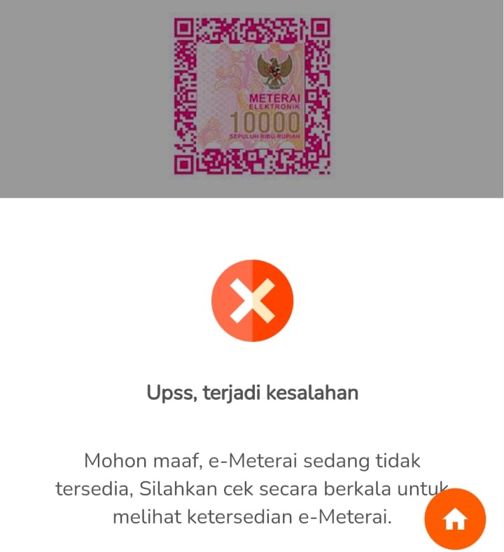 e materai eror