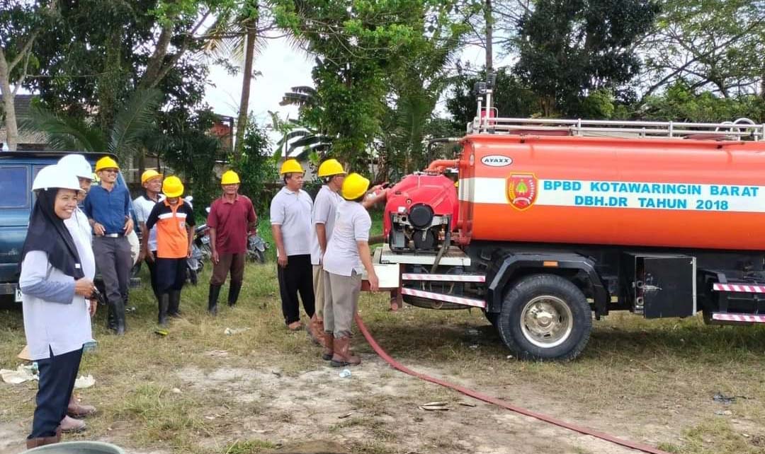 Simulasi Pemadaman Karhutla