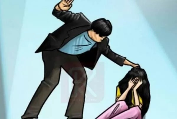 ilustrasi penganiayaan pacar