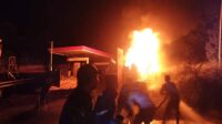 spbu terbakar